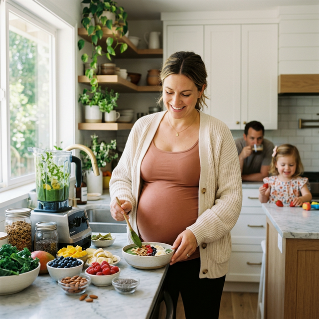 Chế độ dinh dưỡng hoàn hảo cho mẹ bầu 3 tháng đầu